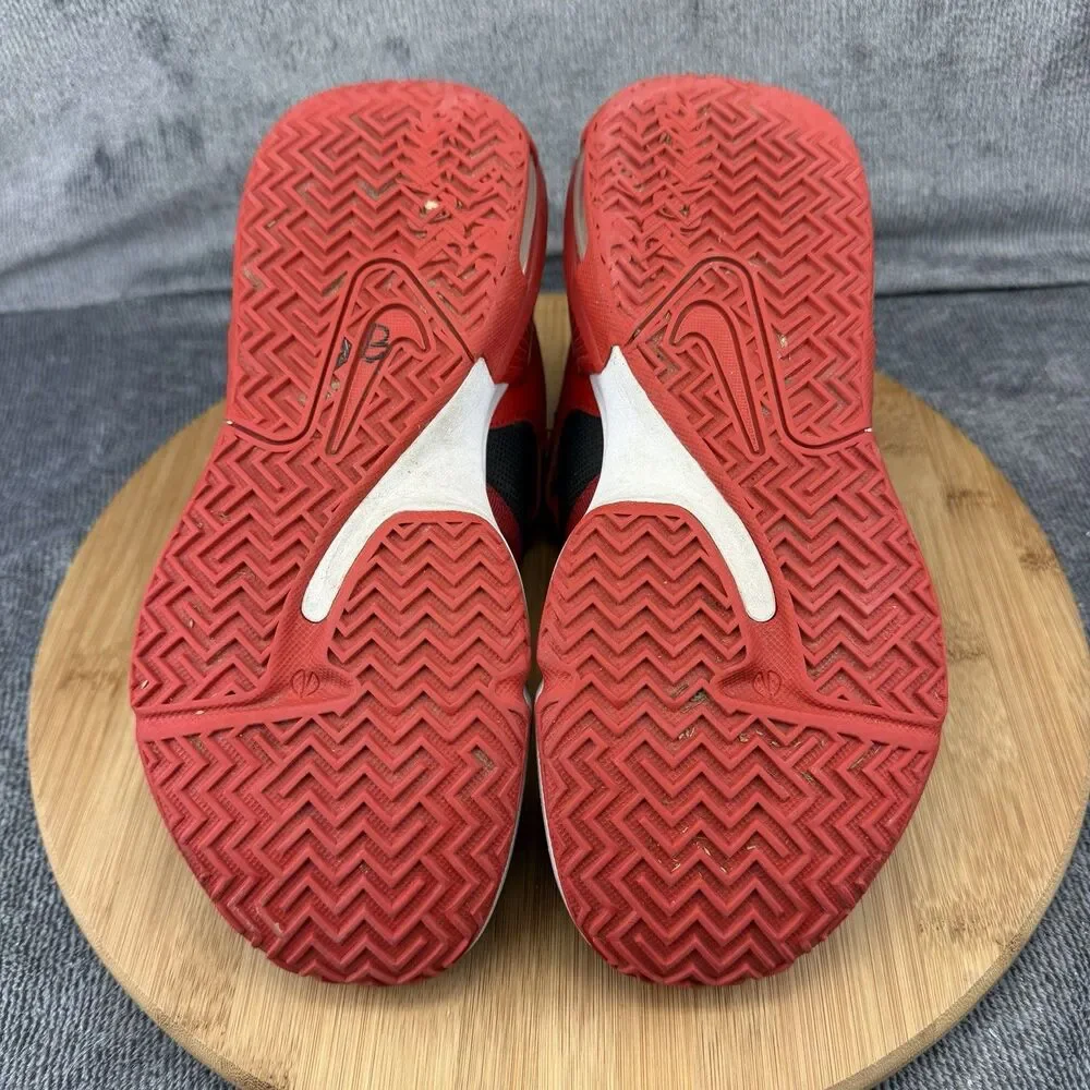 Nike LeBron Witness 7 Shoes Boys Size 5.5Y Black Red Basket Sneakers DQ8650-005